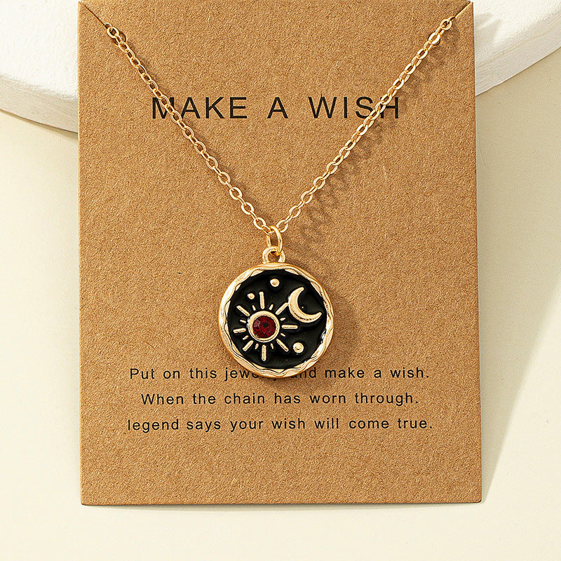 Fashion Simple Pendant Necklace Personality All-match